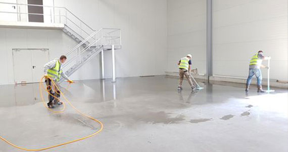 Experts Cleaning a Place Post-Construction