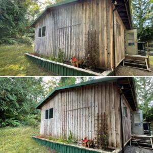 Before And After House Exterior Cleaning