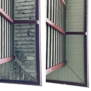 Soffit clean