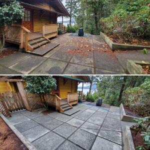 Pressure washing