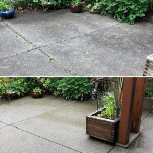 Pressure washing