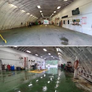 Pressure wash