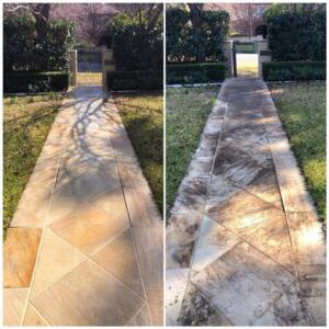 Pressure washing