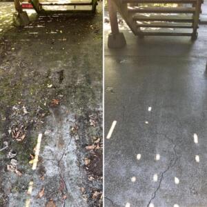 Pressure washing