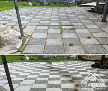 Concrete Cleaning - Before/After